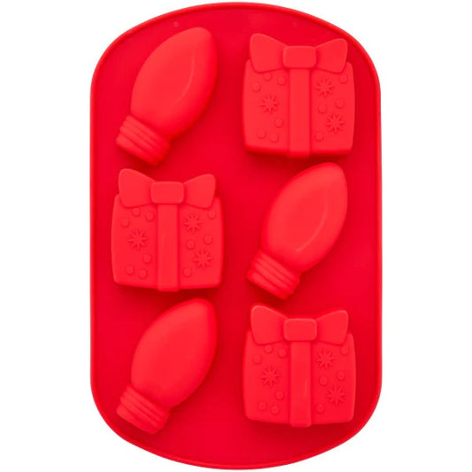 Silicone Mould - Lightbulb & Gift