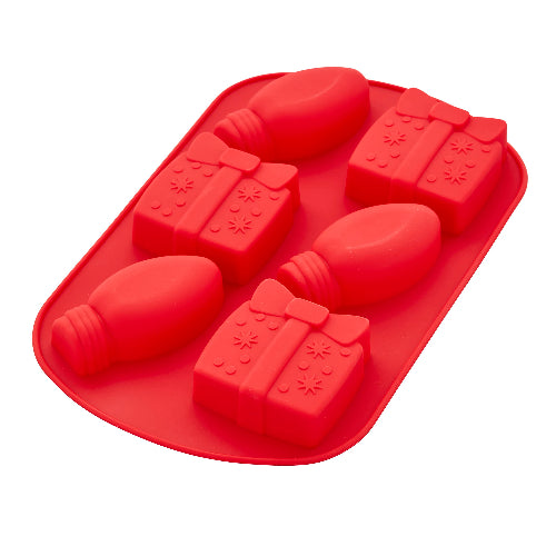 Silicone Mould - Lightbulb & Gift
