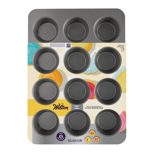 Silver' Regular Muffin Pan 12 cup