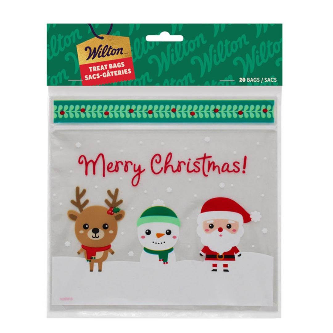 Resealable Bags - Santa & Friends 20ct