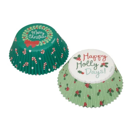Baking Cup Std - Merry Christmas 24ct