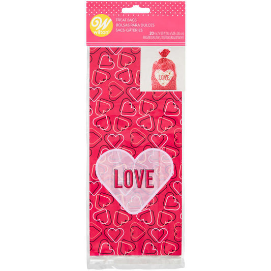 Treat Bag Std Love 20ct