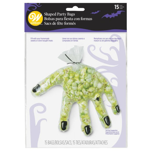 Treat Bag - Clear Hand Shape