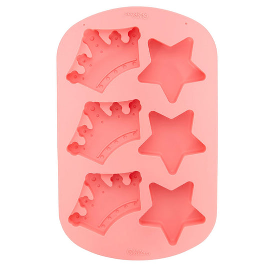 Treat Mould Star & Crown 6 cavity