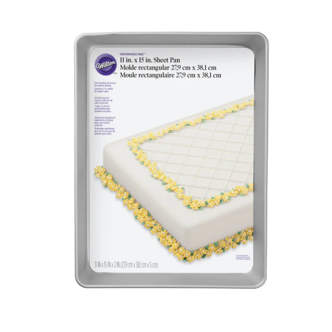 Performance Pans Aluminum Medium Sheet Cake Pan 11x15in