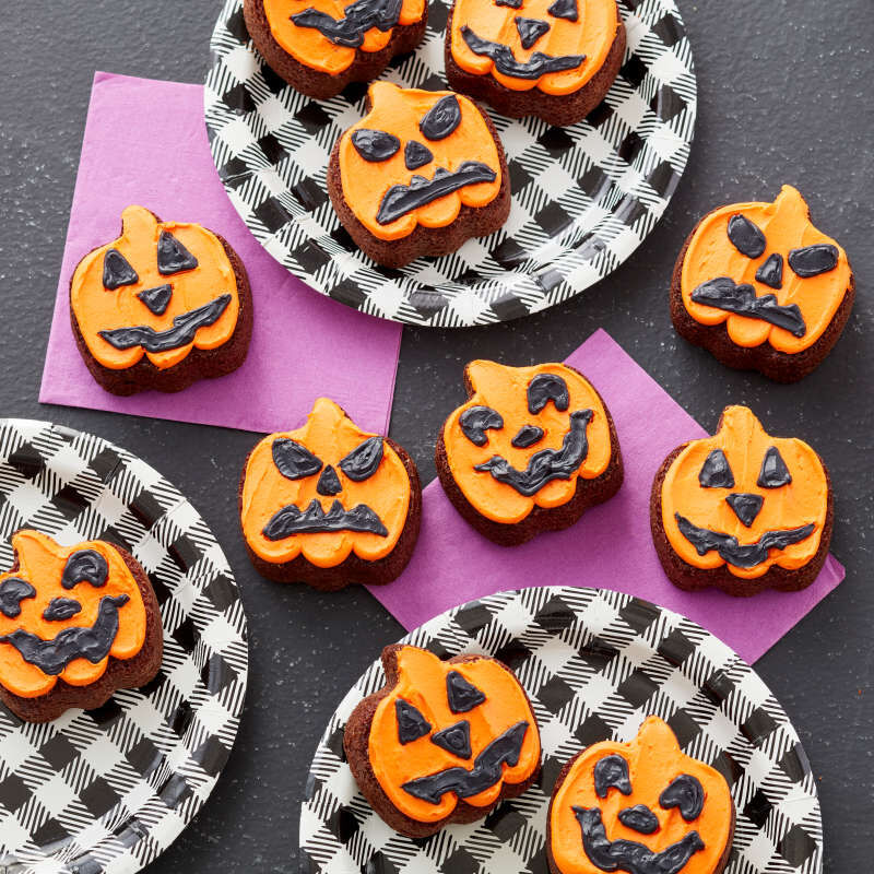 Jack o Lantern Silicone Mould 6 cavity