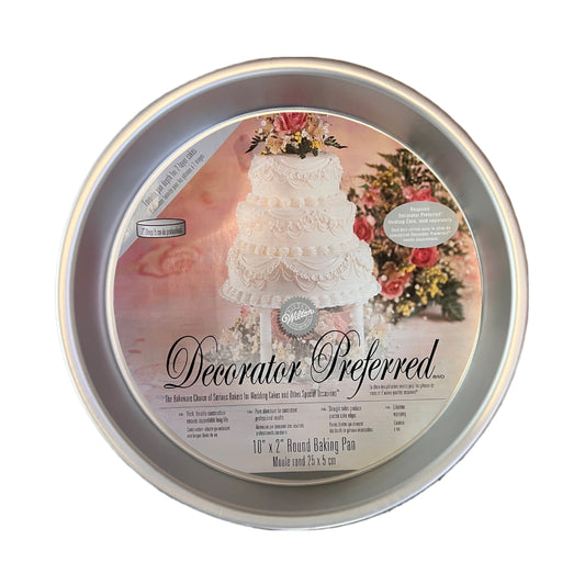 Decorator Preferred Round Cake Pan 10x2in