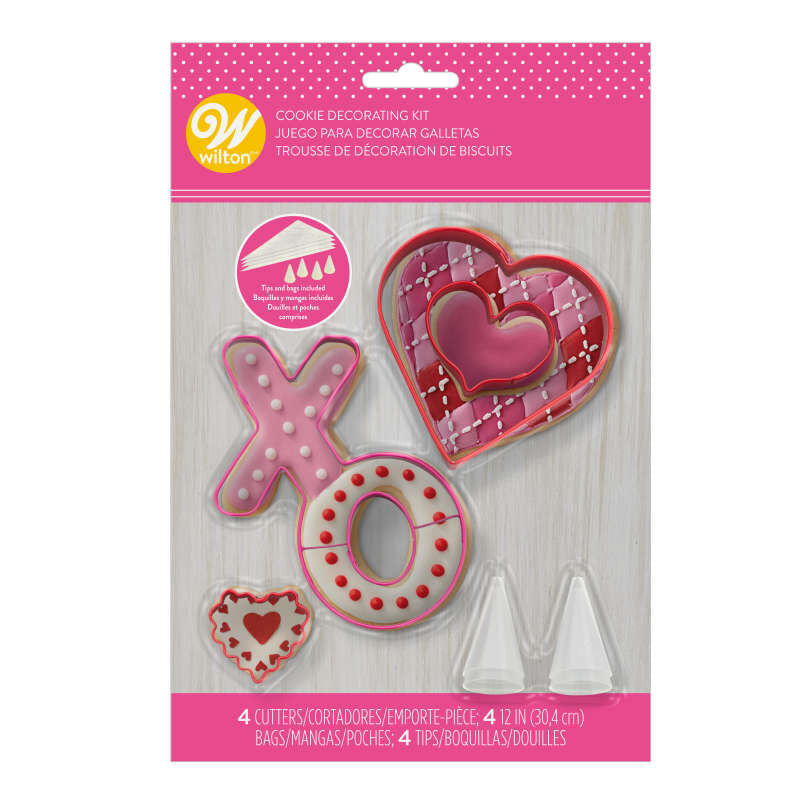 Cookie Decorating Kit Valentines 12ct