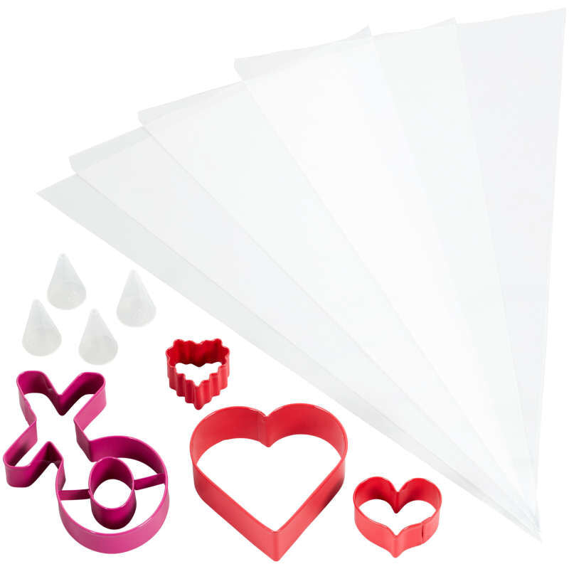 Cookie Decorating Kit Valentines 12ct