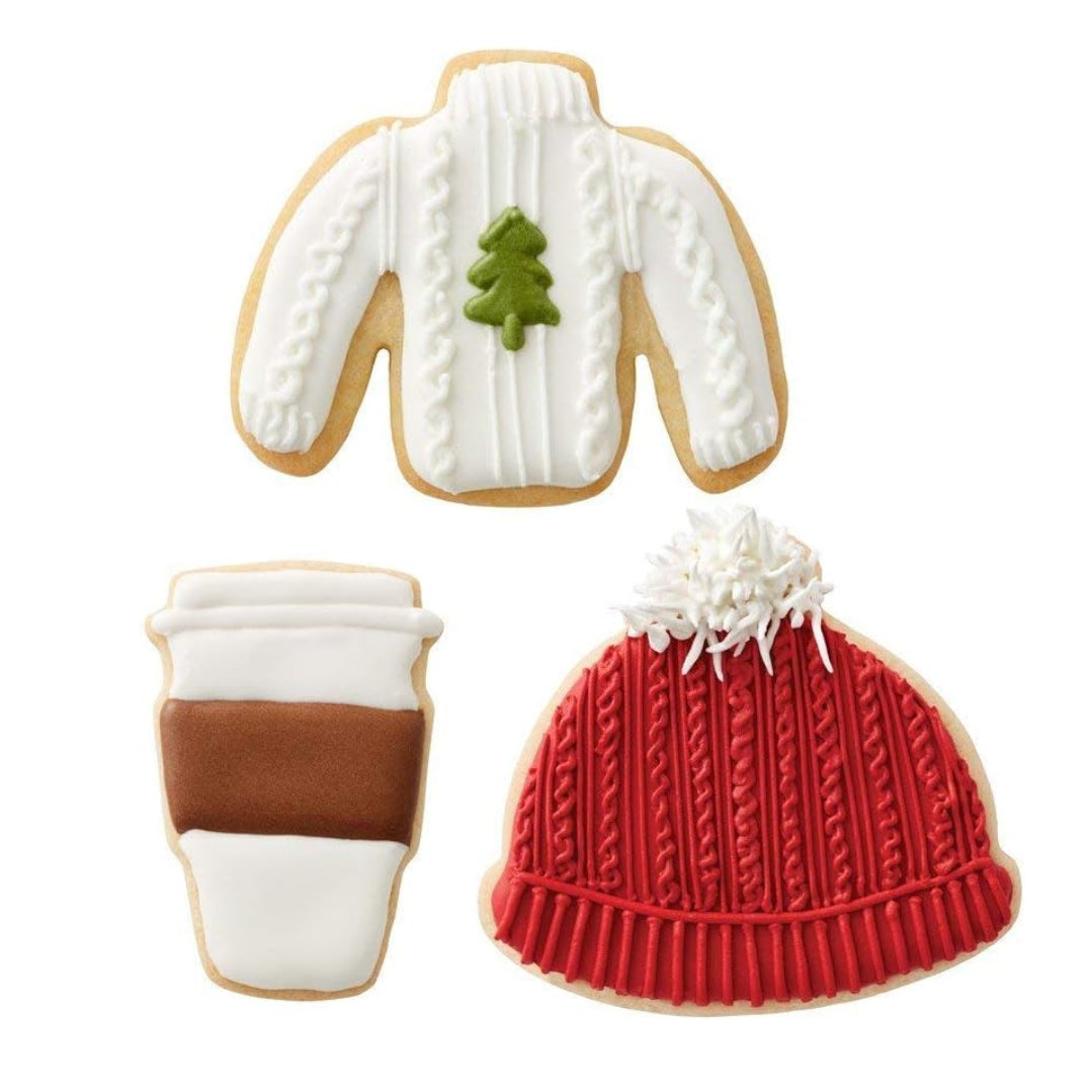 CC Set- Sweater Hat Latte 3pc