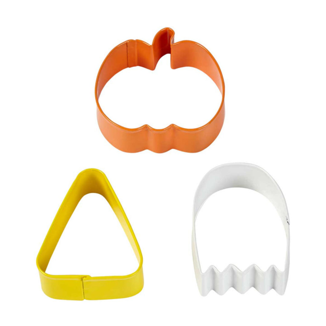CC Set- Pumpkin Ghost Candy Corn 3pc