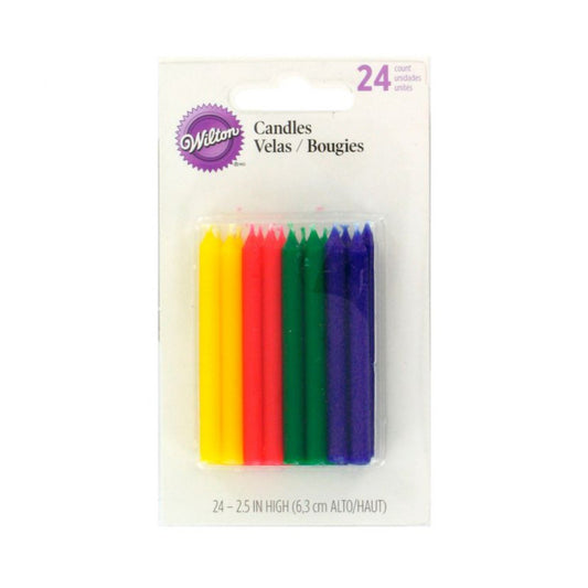 Candles - Rainbow 24ct