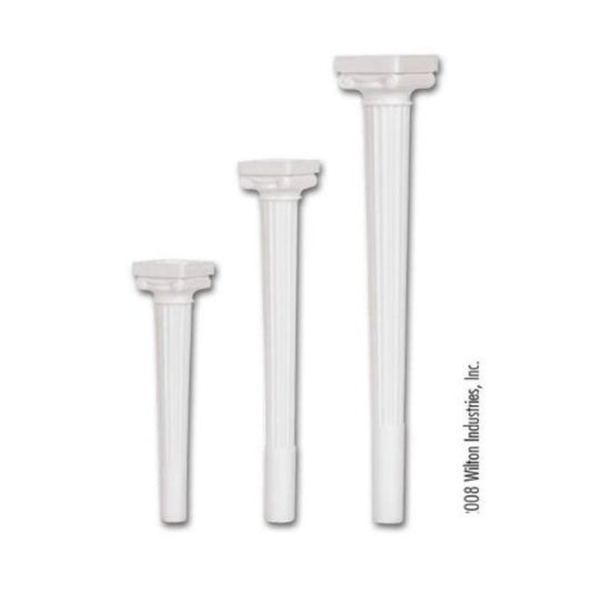 Grecian Spiked Pillars 7in 4pk