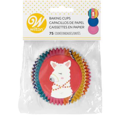 Std Baking Cups- Desert Llama 75ct