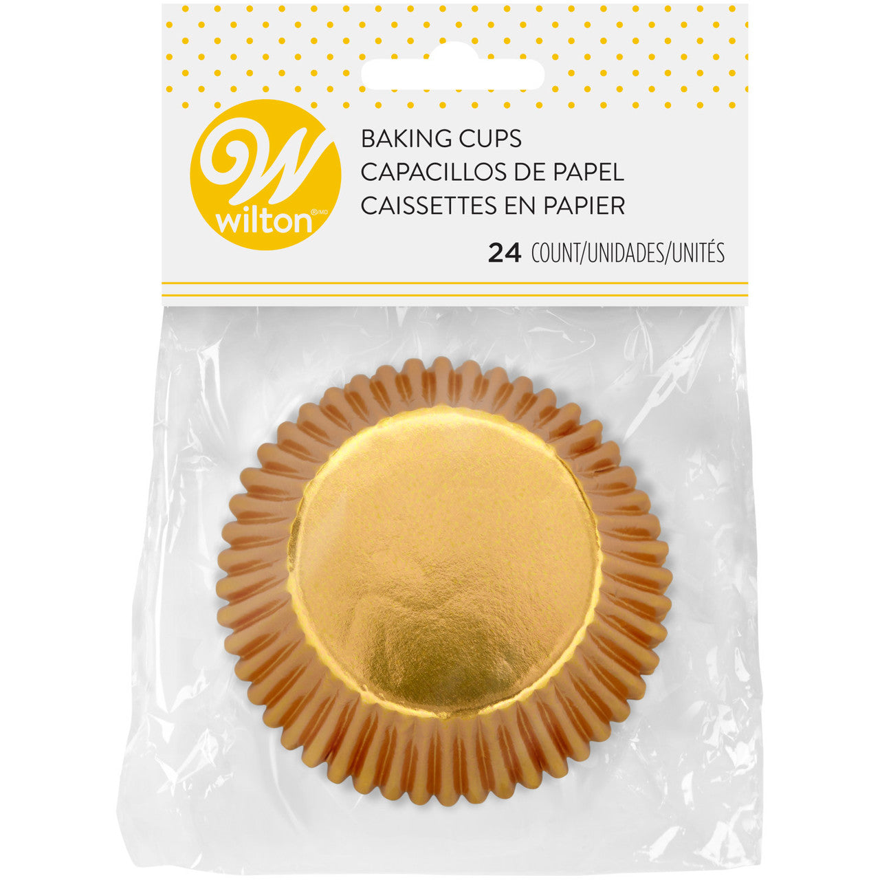 Std Baking Cups- Gold Foil 24ct