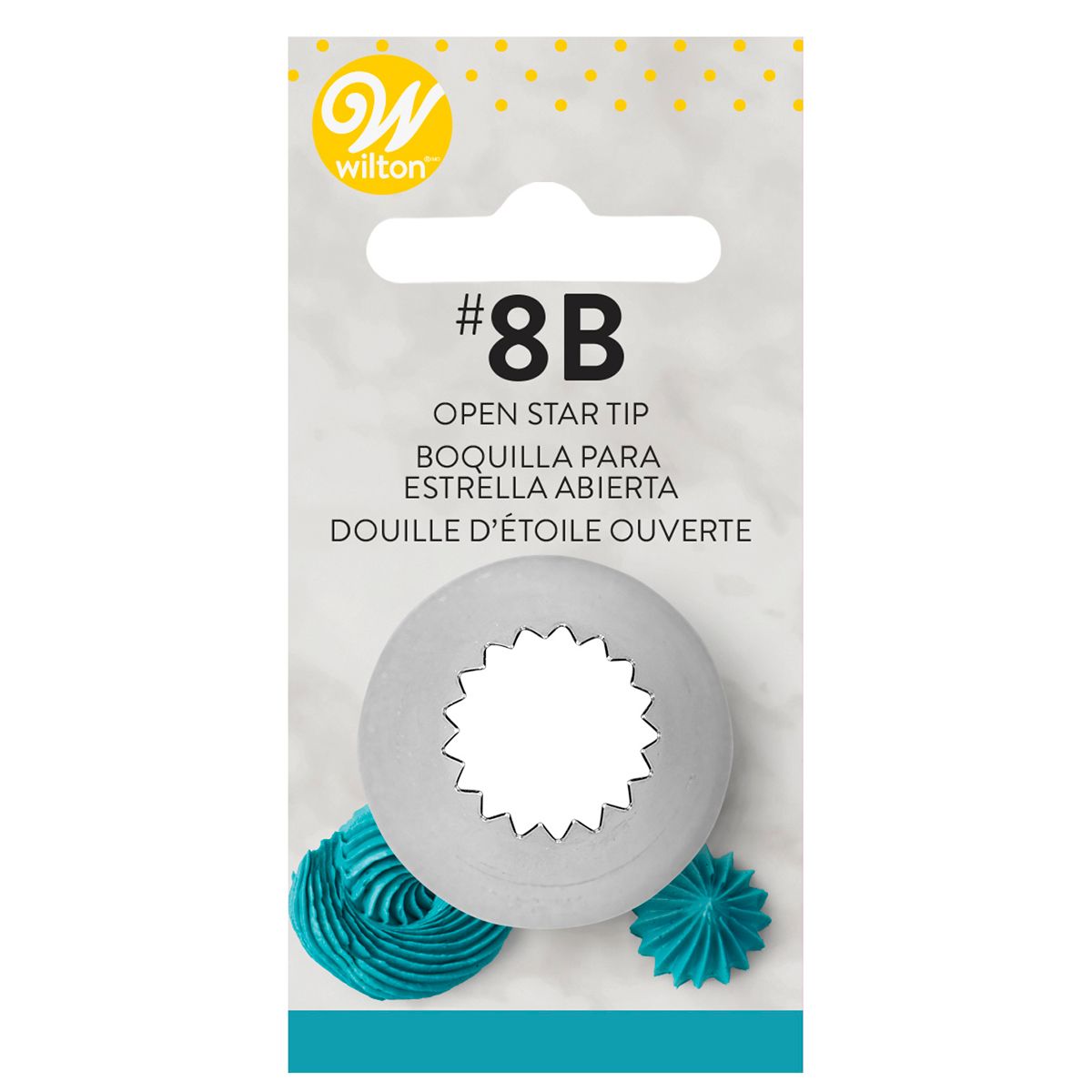 Large Open Star Tip #8B (new code)