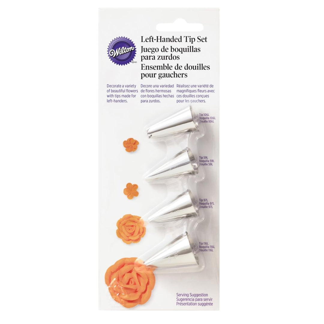 Left Handed Carded Set 4pc