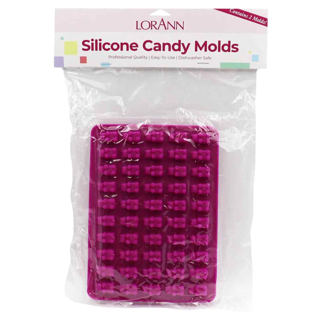Silicone Gummy Bear Mould 2pk