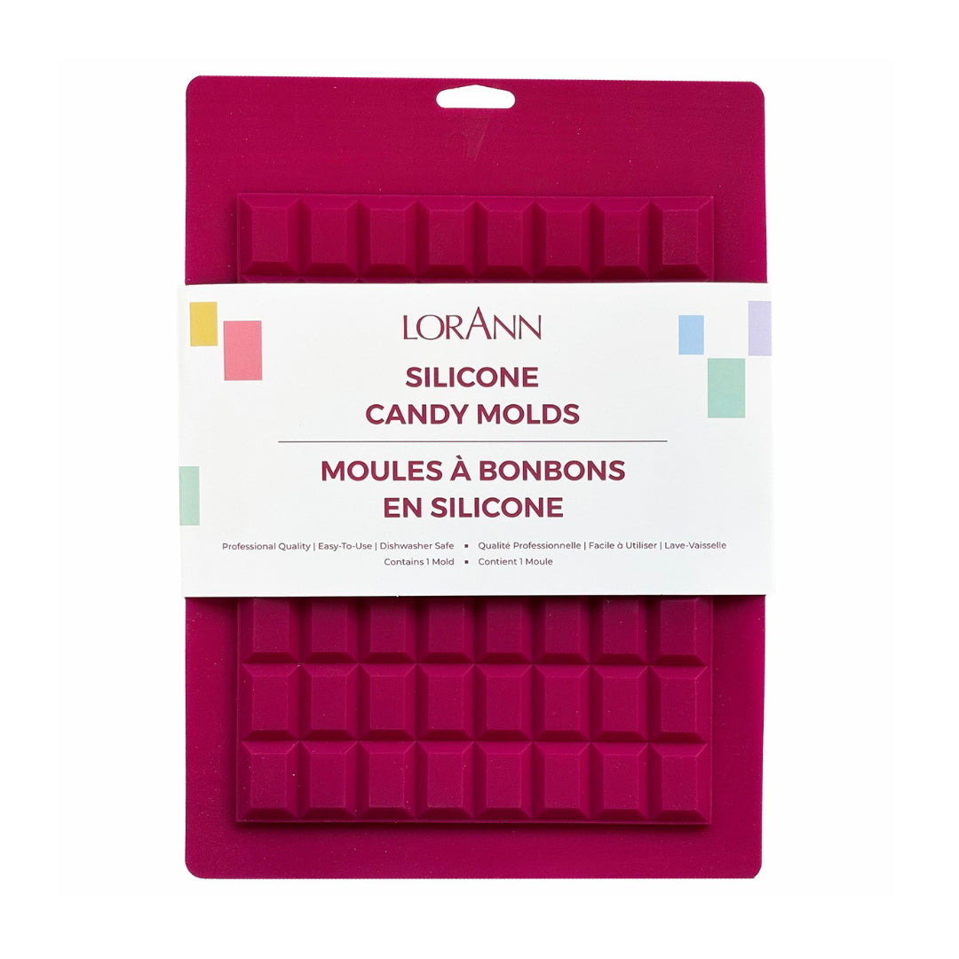 Silicone Rectangle Break-up Candies Mould