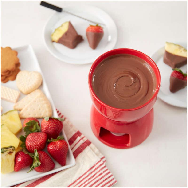 Valentine Ceramic Fondue Set