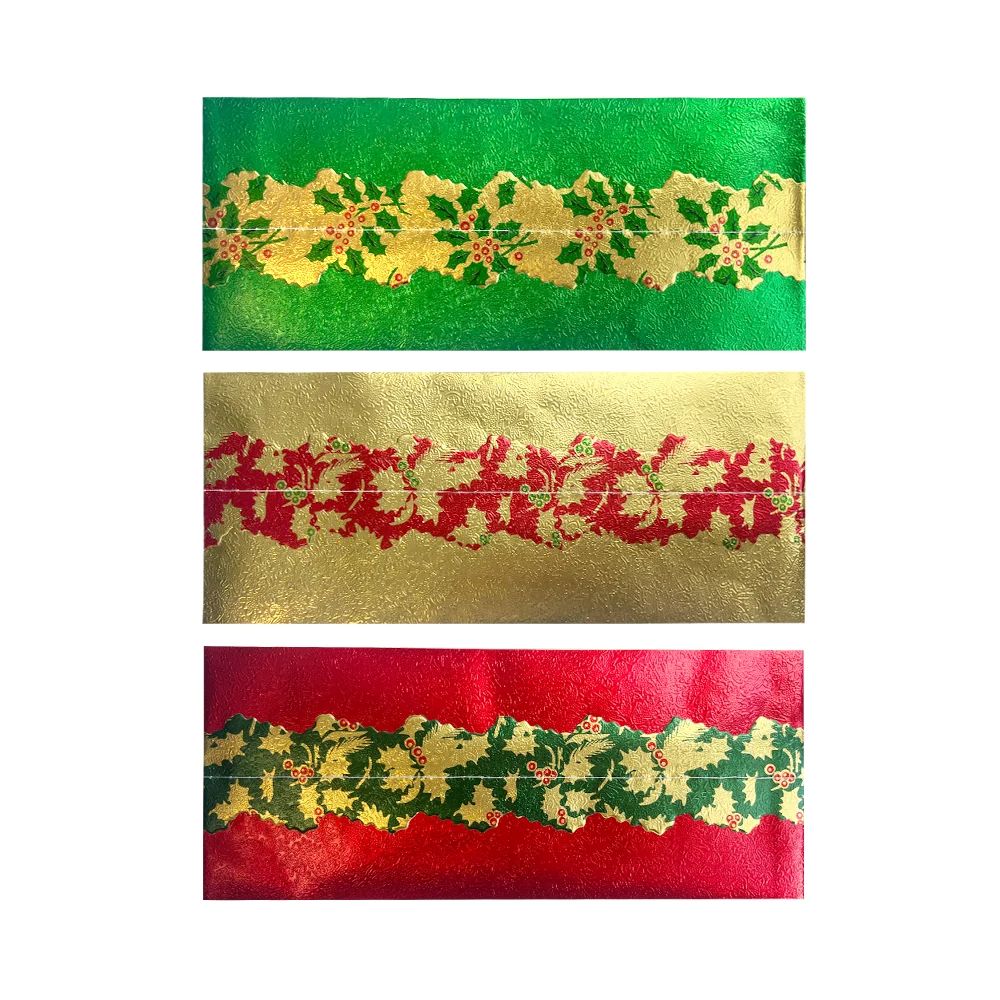 Cake Frill Plain with Holly Centre