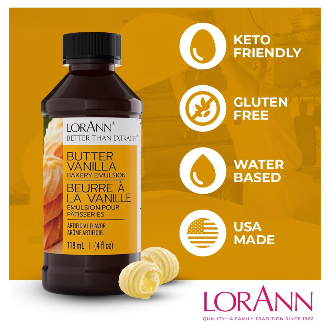 Bakery Emulsion - Butter Vanilla 4oz