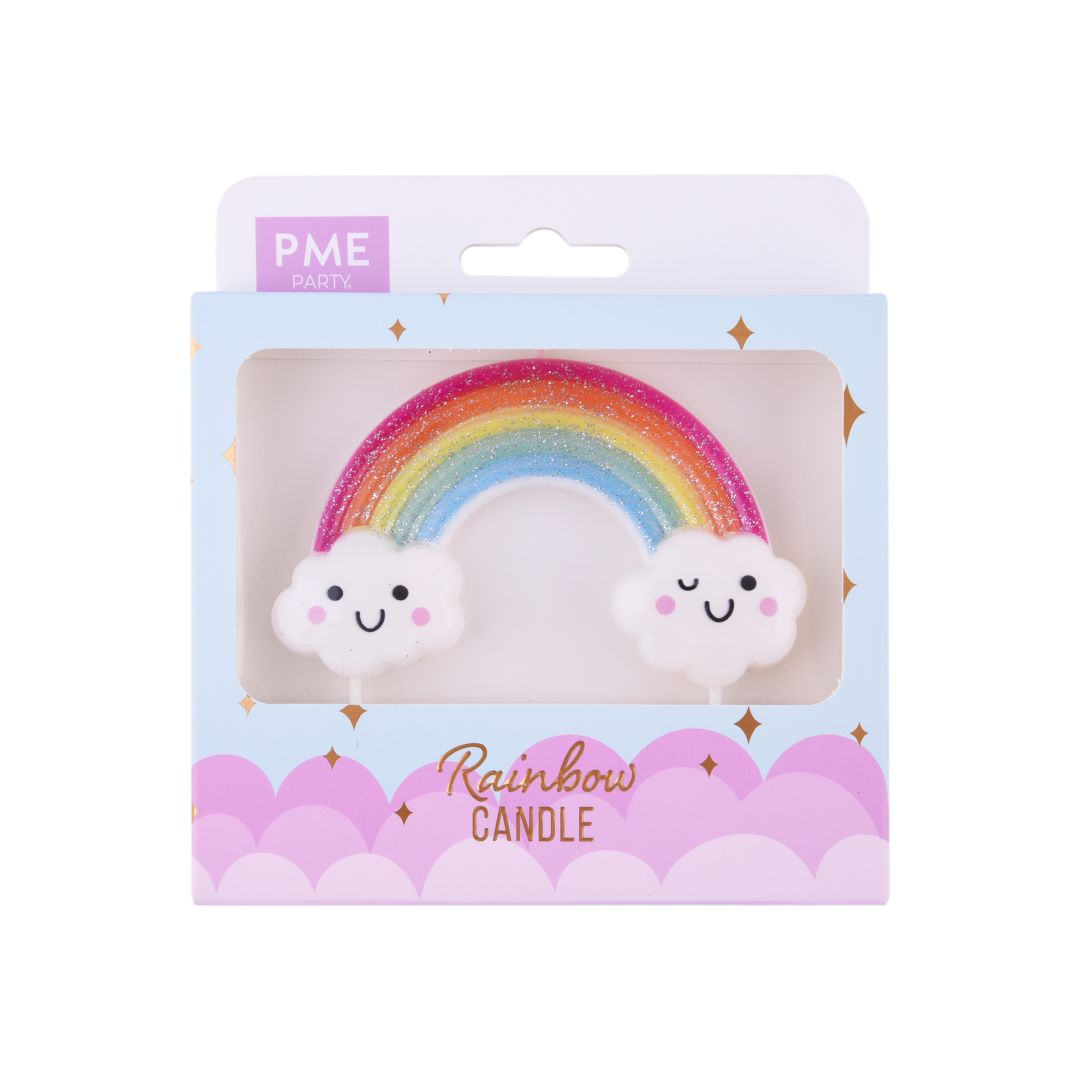 Candle Topper - Rainbow
