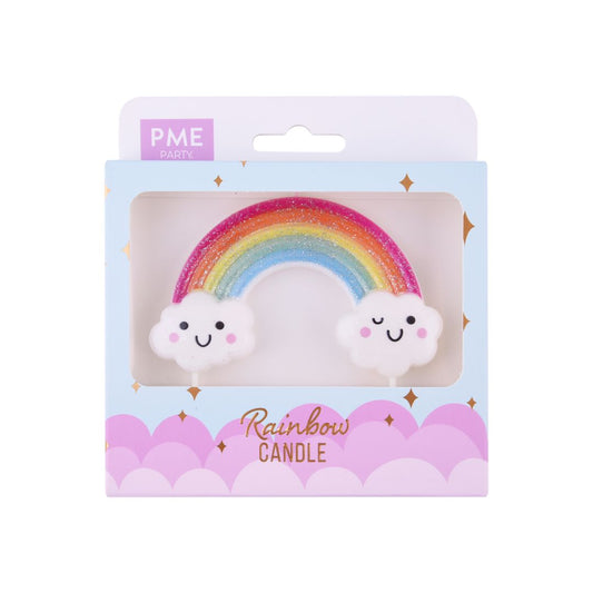Candle Topper - Rainbow