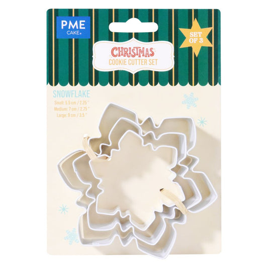 Cookie Cutter - Snowflakes 3pc