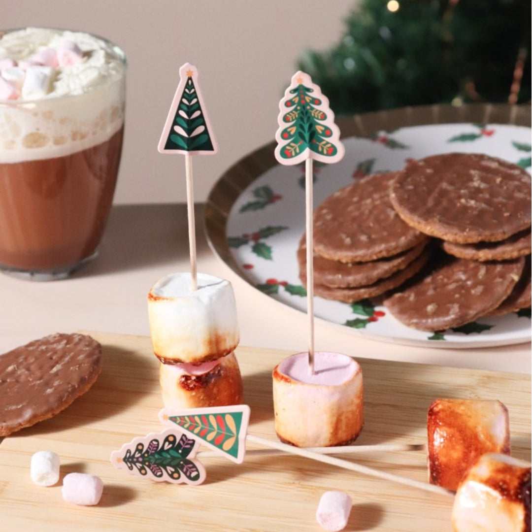 Appetizer Treat Picks - Christmas Trees 24pk