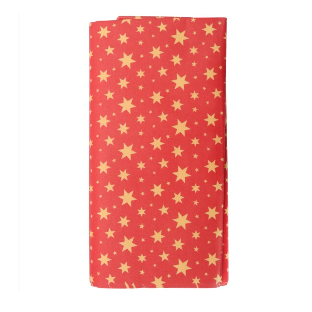 Wrapping Parchment Paper - Golden Stars (12 sheets)