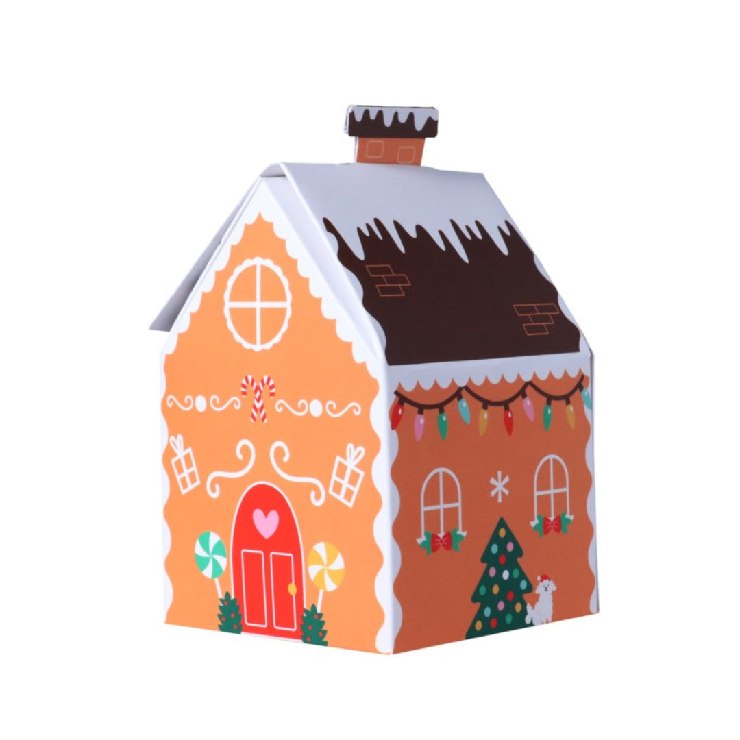 Treat Boxes - Gingerbread House 4pk