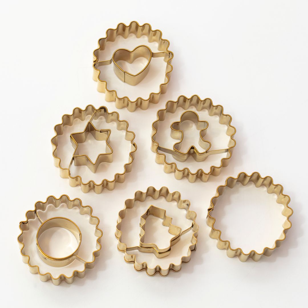 Christmas Linzer Cookie Cutter Set