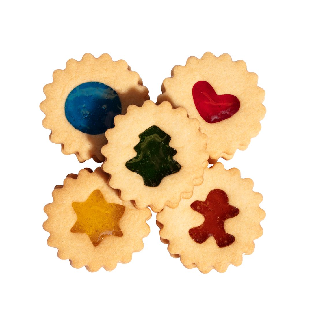 Christmas Linzer Cookie Cutter Set