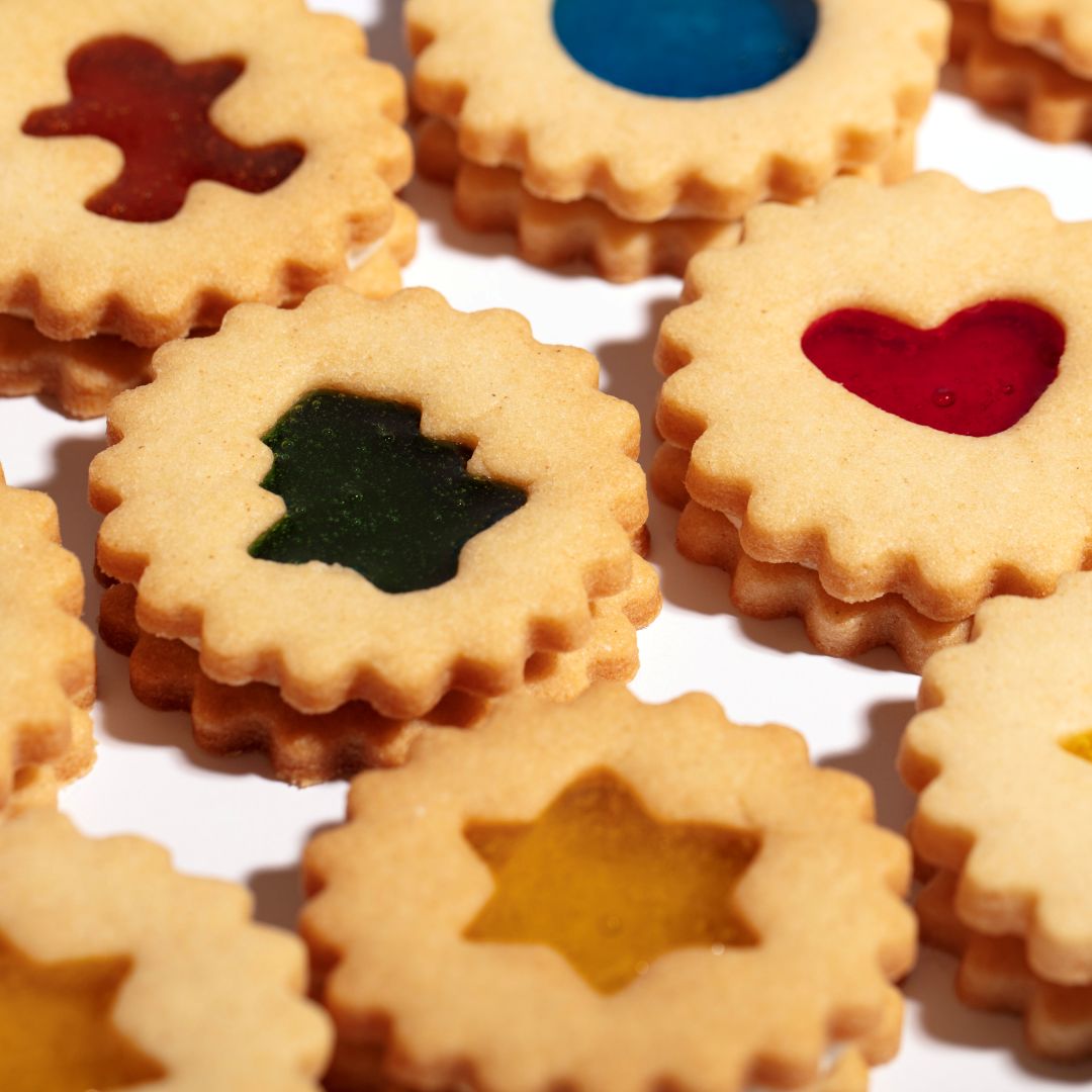 Christmas Linzer Cookie Cutter Set