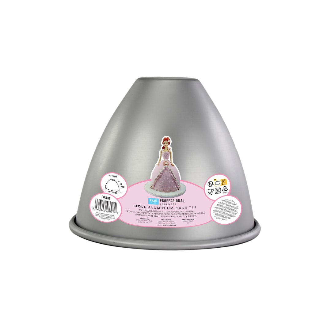Doll Cake Pan 6in (13.6x4.2x11.5cm)