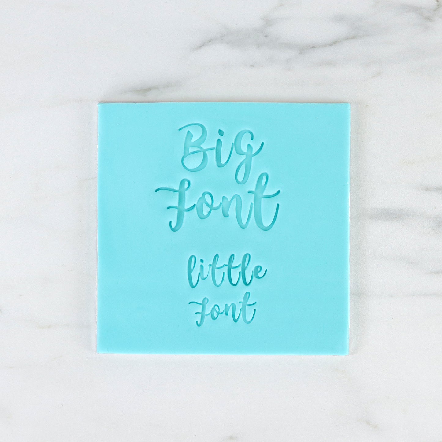 Fun Fonts- Cupcakes and Cookie Stamp