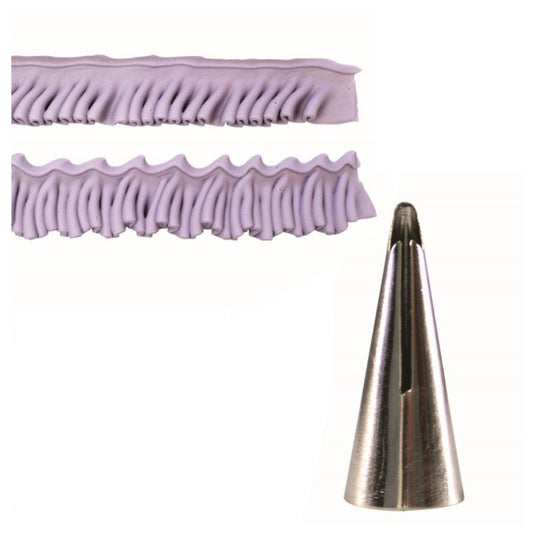 Single Large Deep Frill Tip #070