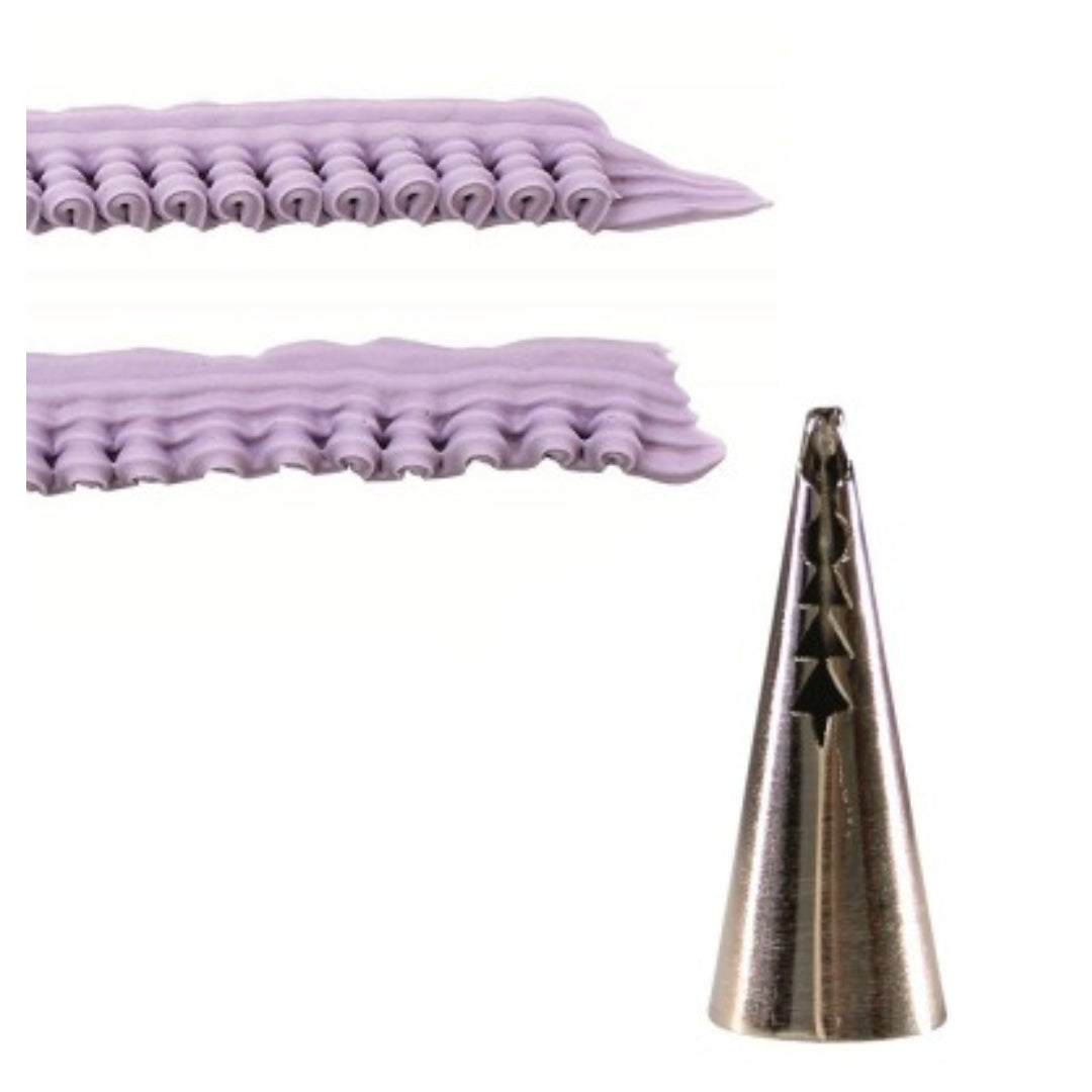 Multiple Waved Design Ruffle/Frill Tube #090