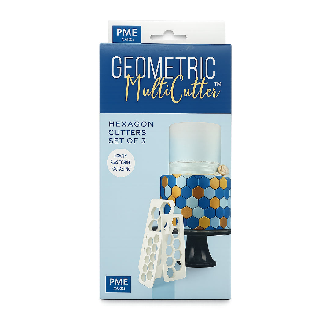 Geometric Multicutter- Hexagon 3pc