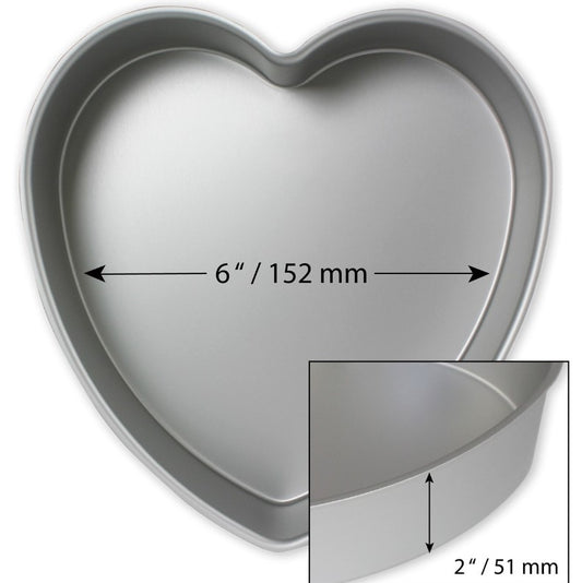 Heart Cake Pan (152 x 51mm / 6 x 2)
