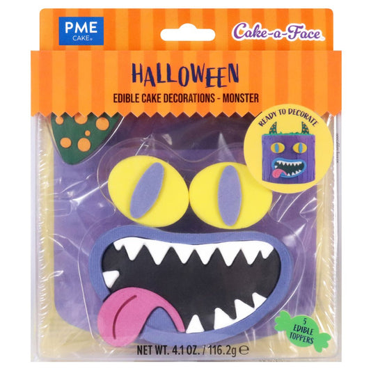 Edible Cake Decorations - Monster (Set of 5)