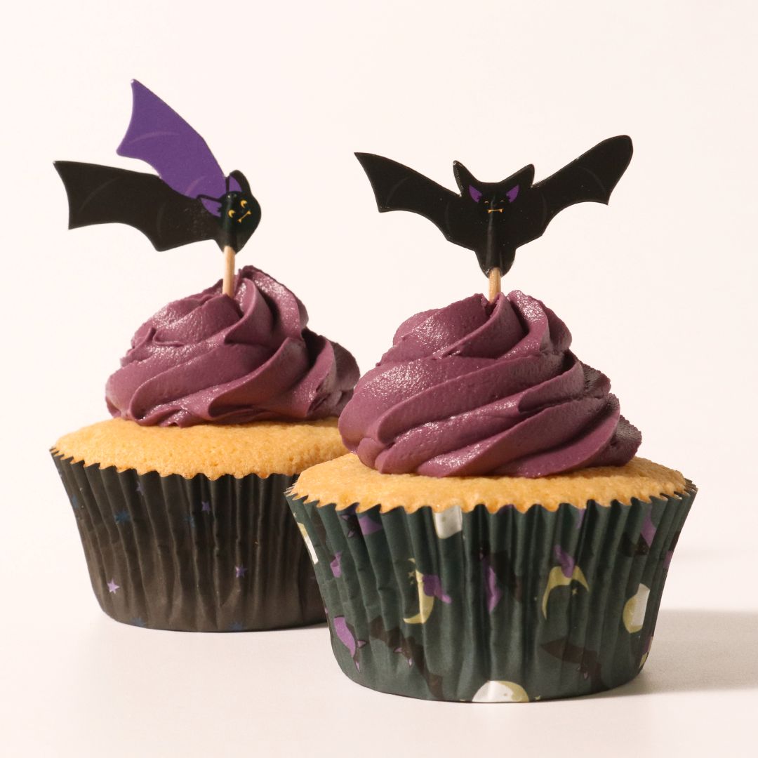 Cupcake Cases & Topper Set of 48 - Bats