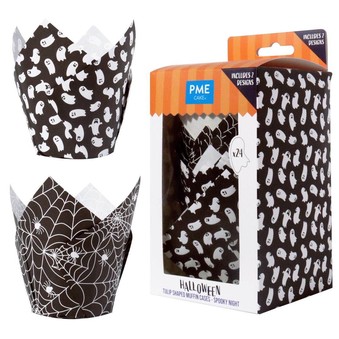 Tulip Muffin Cases - Spooky Night (Pack of 24)