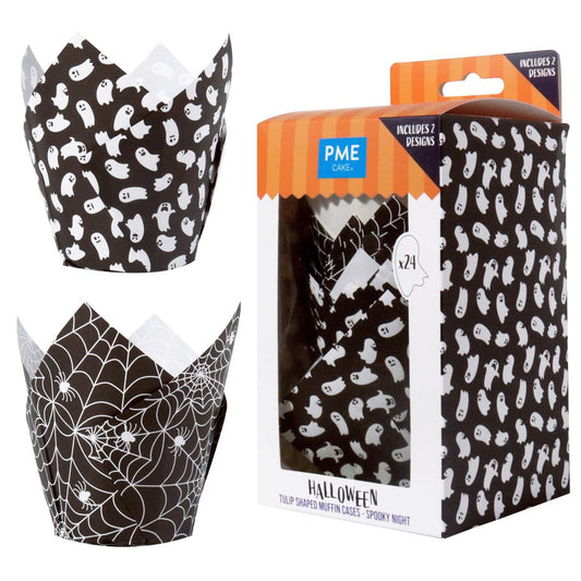 Tulip Muffin Cases - Spooky Night (Pack of 24)