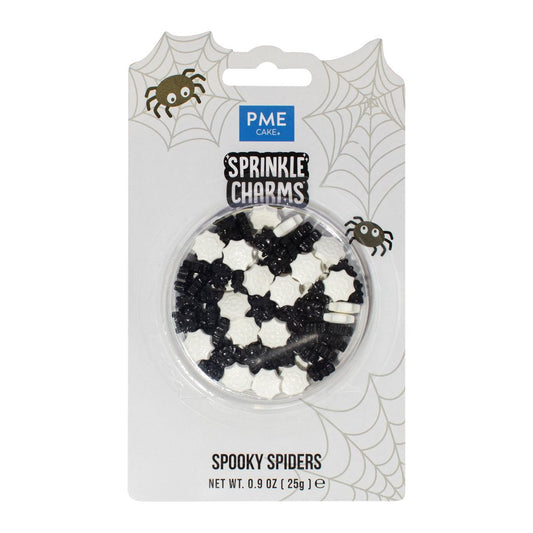 Spooky Spiders Sprinkle Charms 25g