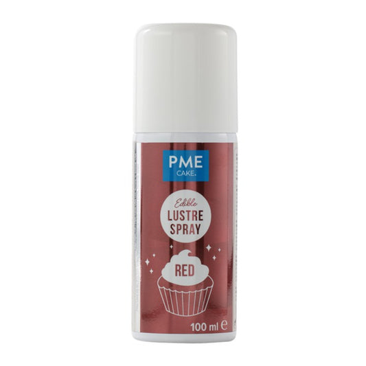 Edible Lustre Spray - Red 100ml