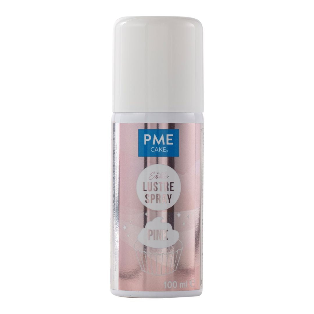 Edible Lustre Spray - Pink 100ml