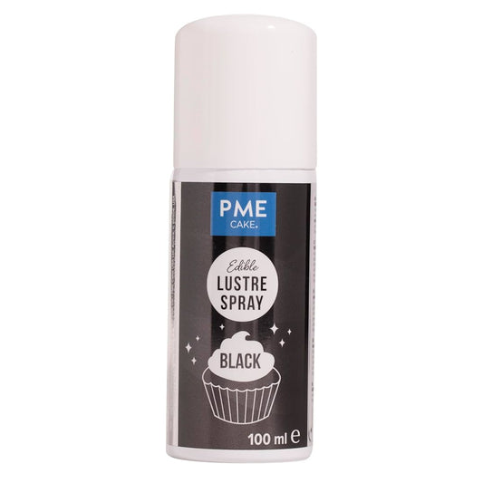 Edible Lustre Spray - Black 100ml