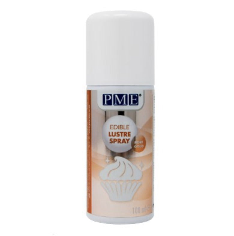 Edible Lustre Spray - Rose Gold 100ml